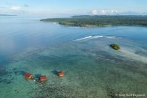 Banyak surf break view